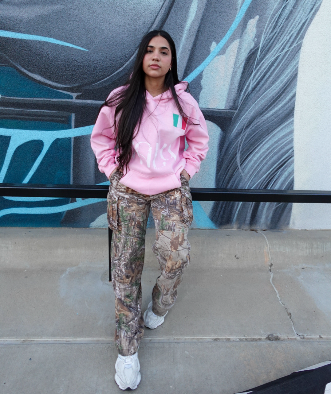 Pink “Italy” Hoodie