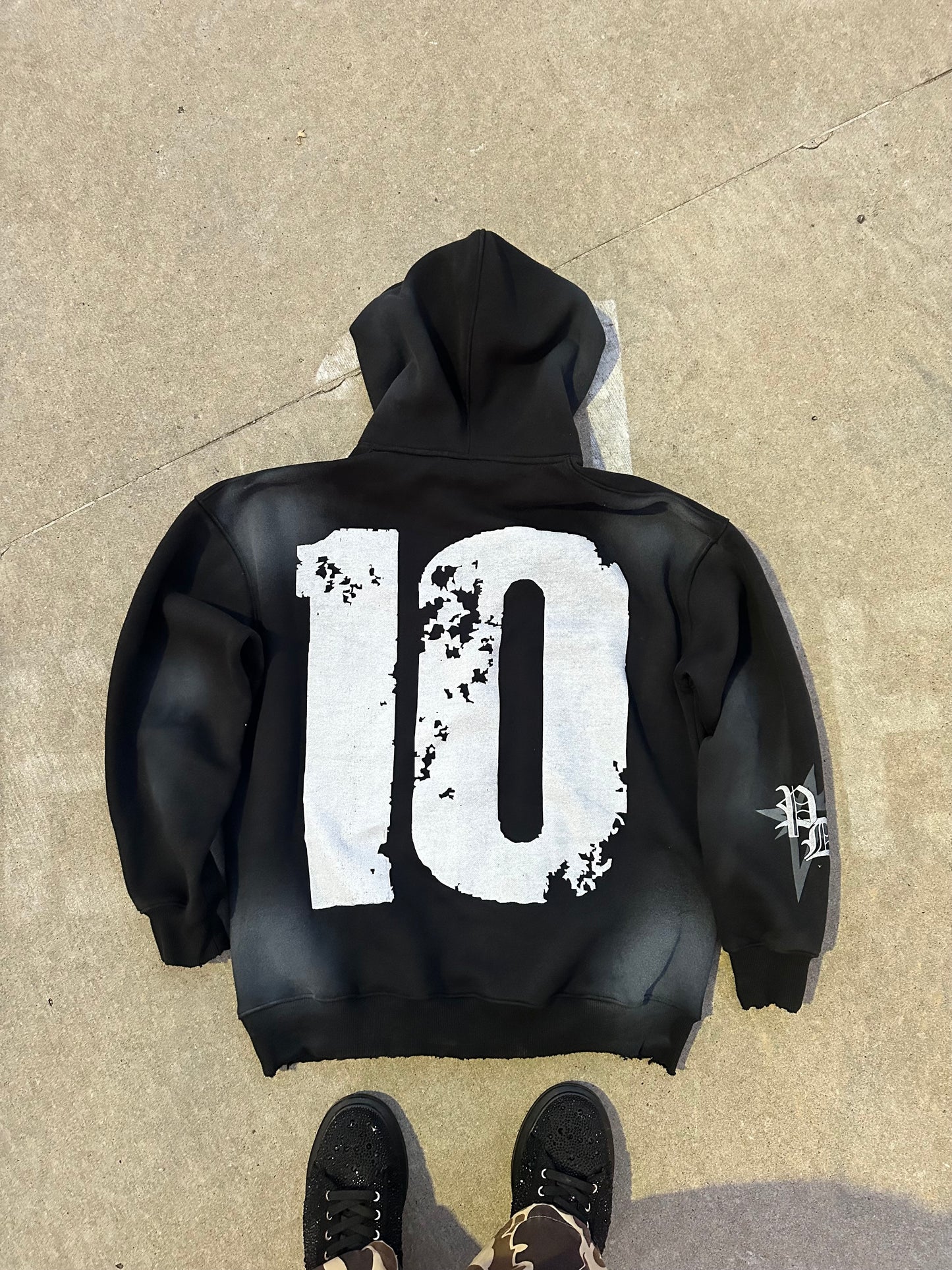 Black “Italy” Hoodie